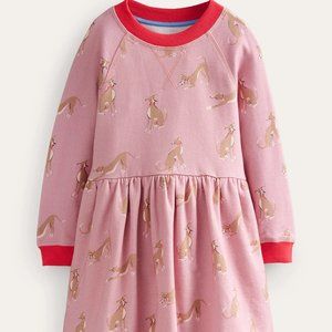 NWT Mini Boden Whippet Sweatshirt Dress